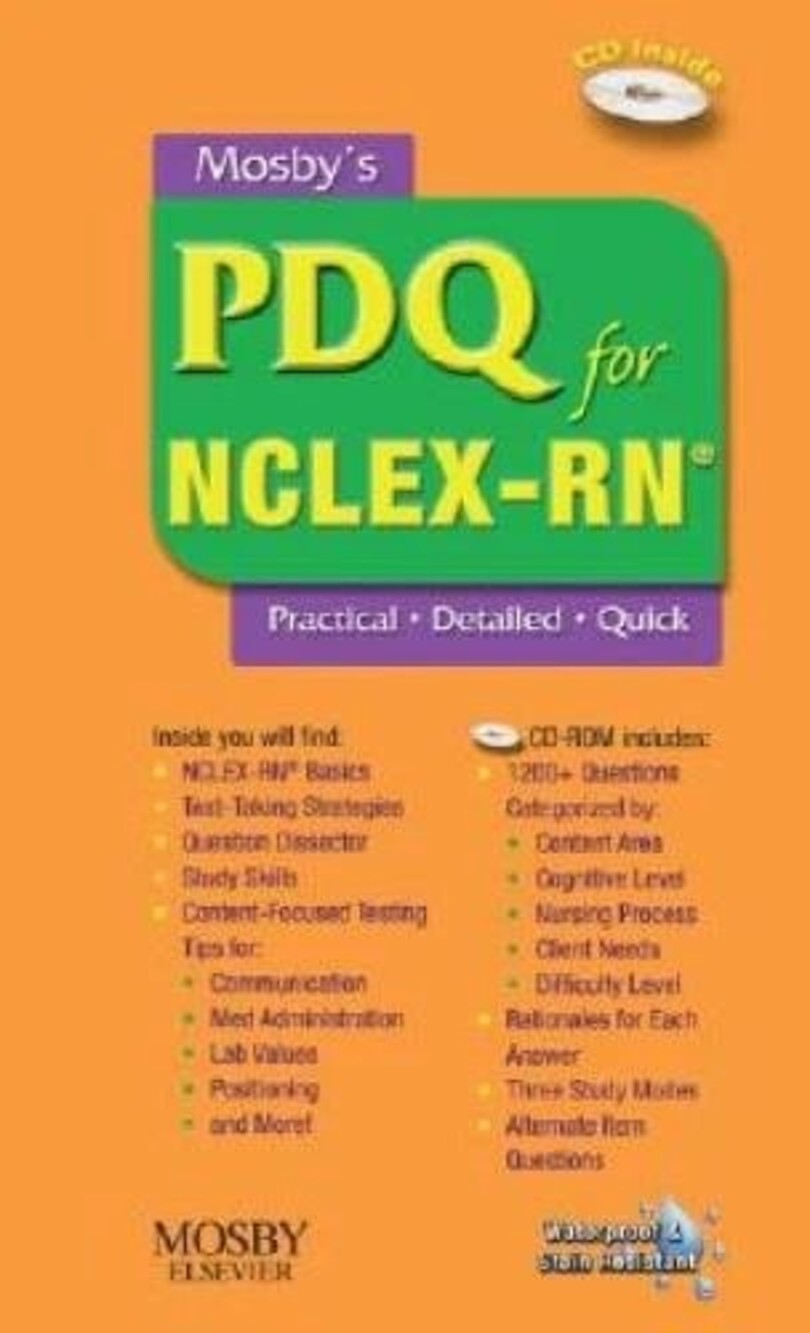 Mosby's PDQ for NCLEX-RN®, 1e - Spiral-bound By Mosby - GOOD